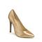 Pumps-gold-leder