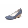 Pumps-blau-keilabsatz