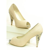 Pumps-beige-leder