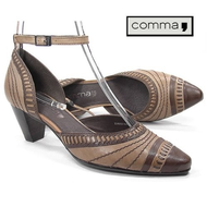 Comma-pumps-leder