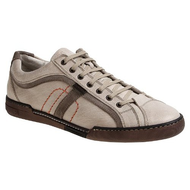 Herren-sneaker-hellbraun