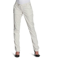 Damen-jeanshose-grau-satin