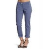 Damen-jeanshose-blau-satin