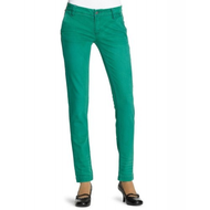 Damen-jeans-hose-gruen