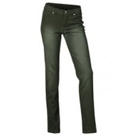 Damen-jeans-oliv