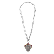 Pilgrim-618-511-halskette-versilbert-lila