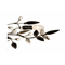 Light-esto-deckenleuchte-floris-chrom-glas-und-klar-5-flammig