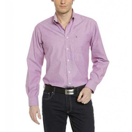 Herren-hemd-violett