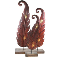 Skulptur-blatt-form
