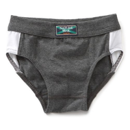 Jungen-slip-grau