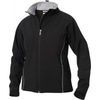 Damen-softshell-outdoorjacke-schwarz