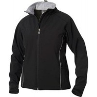 Damen-softshell-outdoorjacke-schwarz