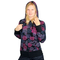 Damen-kapuzenjacke-print