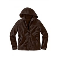 Damen-fleecejacke-braun