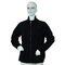 Damen-jacke-schwarz-fleece