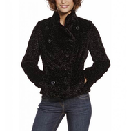 Damen-jacke-schwarz-baumwolle
