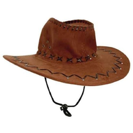 Cowboy-hut-braun