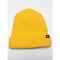 Analog-beanie-yellow