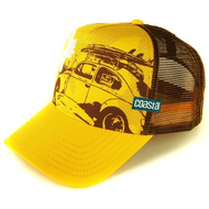 Trucker-cap-gelb