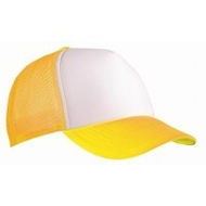 Myrtle-beach-trucker-cap-gelb