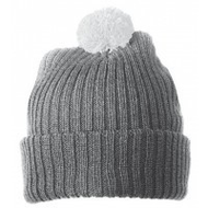 Strickmuetze-grey