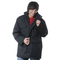 Herrenwinterjacke-fleece