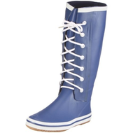 Damengummistiefel-blau