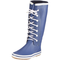 Damengummistiefel-blau