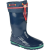 Gummistiefel-damen-blau-wasserdicht