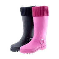 Couture-discount-regenstiefel-schwarz