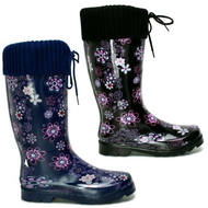 Gummistiefel-blumen