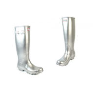 Gummistiefel-silber