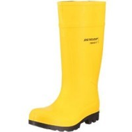 Dunlop-gummistiefel-gelb