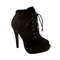 High-heel-stiefel-schwarz-wildleder