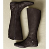 Damen-lederstiefel-leder