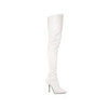 Overknee-stiefel-weiss