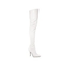 Overknee-stiefel-weiss