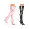 Overknee-stiefel-rosa