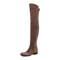 Overknee-stiefel-beige