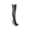 Overkneestiefel-lack