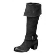 Overkneestiefel-schwarz