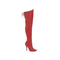 Overkneestiefel-rot-leder