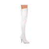 Overknee-weiss