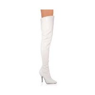 Overknee-weiss