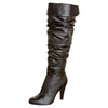 Overknees-braun