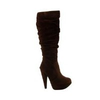 Damen-boots-wildleder