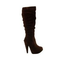 Damen-boots-wildleder