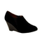 Damen-boots-schwarz-keilabsatz
