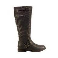 Damen-boots-grau-kniehoch