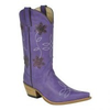 Damen-westernstiefel-lila